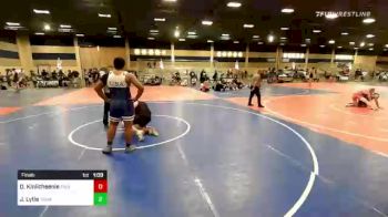 285 lbs Final - Devin Kinlicheenie, Painted Desert WC vs Jamikael Lytle, Poway Elite