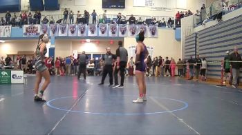 120 lbs Cons. Round 4 - Brooklyn Johnson, Eagle High School vs Sarah Carpenter, Century High School