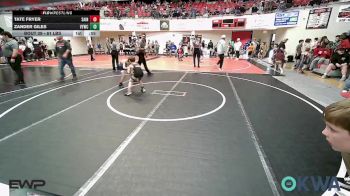 61 lbs Consolation - Tate Fryer, Saints Wrestling Club vs Zander Giles, Verdigris Youth Wrestling