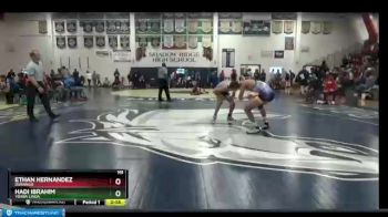 138 lbs Cons. Round 2 - Ethan Hernandez, Durango vs Hadi Ibrahim, Yorba Linda