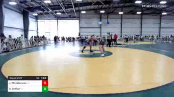 285 lbs Prelims - Jacob Christensen, CA vs Hunter Arthur, KY