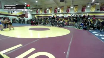 190 lbs Champ. Round 3 - Ryan Bushnell, Riverside Poly vs Andrew Lanik, Hamilton