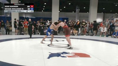 70 kg Champ. Rd Of 256 - Jesse Vanorden, Air Force Regional Training Center vs Michael Boulanger Jr., Blue Devil RTC
