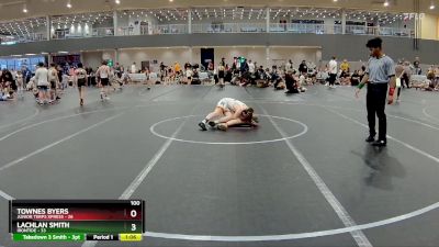 100 lbs Round 3 - Lachlan Smith, Irontide vs Townes Byers, Junior Terps Xpress