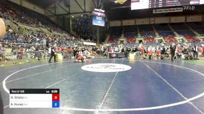 215 lbs Rnd Of 128 - Nathan Stiebs, WI vs Alexander Nunez, MO