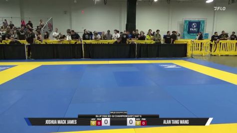 Alan Tang Wang vs Joshua Mack James 2026 Pan IBJJF Jiu-Jitsu No-Gi Championship