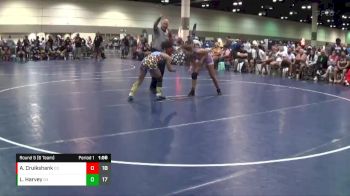 130 lbs Round 5 (6 Team) - Ariana Cruikshank, Head Hunters vs Lexee Harvey, Stormettes