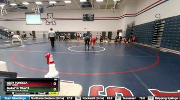 185 lbs Round 5 - Abby Fonseca, Katy (Girls) vs Natalya Travis, Killeen Ellison (Girls)