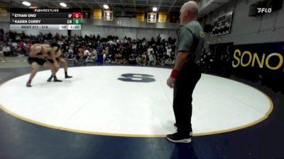 215 lbs Quarterfinal - Kaden Curry, St. John Bosco vs Ethan Ono, Dos Pueblos