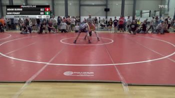 171 lbs Semifinal - Adam Burns, Delta vs Levi Foust, New Florence