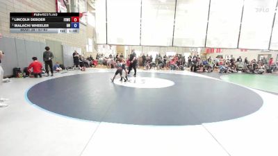 67-83 lbs Round 2 - Lincoln DeBoer, Fighting Squirrels Wrestling Club vs Malachi Wheeler, Husky Wrestling