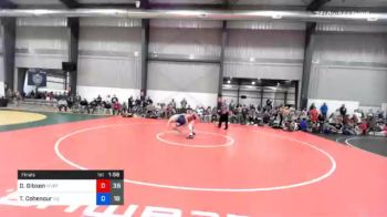 69 kg Final - Dan Gibson, Wyoming Valley RTC Blue vs Tommy Cohenour, M2 Gold