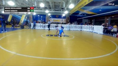 132 lbs Cons. Round 2 - Amado Bocalandro, Jensen Beach High School vs Marco DeMayo, Jesuit