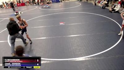 92 lbs Round 3 - Tj Richardson, Summit Wrestling Academy vs Chael Johnson, Wrestling Brotherhood