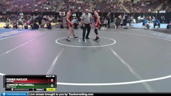 5A 132 lbs Champ. Round 1 - Fisher Matlick, Owyhee vs Connor McCarroll, Post Falls