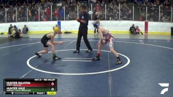 78 lbs Champ. Round 1 - Hunter Ralston, Perry Youth WC vs Hunter Hale, Kingsley Youth Wrestling