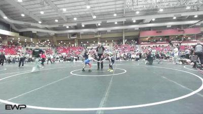40-43 lbs Round 1 - Kreed Lathrum, The Best Wrestler vs Harley Howell, Henryetta Knights