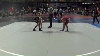 78 lbs Consi Of 4 - Vincent Tullie, St. Johns Wrestling Club vs Adam Valencia, Taos Kids Wrestling Club