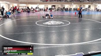 115 lbs Quarterfinals (8 Team) - Zander Ruhoff, Foley vs Mak Pesek, Canby