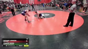 165 lbs Cons. Round 5 - Connor Diemel, Rockton (Hononegah) vs Zachary Johnson, WAUCONDA