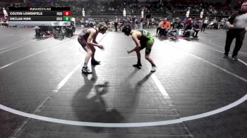 90 lbs Consi Of 16 #2 - Colton Lowenfels, Pascack HIlls vs Declan Kirk, Orchard South WC