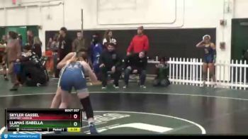 131 lbs 3rd Place Match - Skyler Gassel, Newport Harbor vs Llamas Isabella, Upland