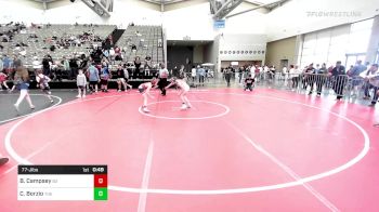 77-J lbs Consolation - Bronco Campsey, Barn Brothers vs Cole Borzio, The Hunt