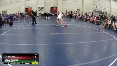 195 lbs Finals (8 Team) - Drew Trawick, Team Arizona vs Tyler Kent, Oklahoma Elite Orange