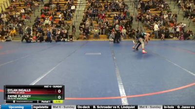 80 lbs Champ. Round 2 - Dylan Ingalls, Legends Of Gold vs Zayne Flaskey, MN Elite Wrestling