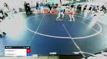 160 lbs Final - Arvin Khosravy, Individual vs Arian Khosravy, Individual