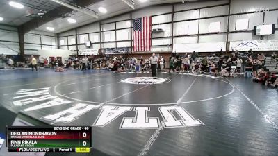 46 lbs Quarterfinal - Deklan Mondragon, Ravage Wrestling Club vs Finn Rikala, Pleasant Grove