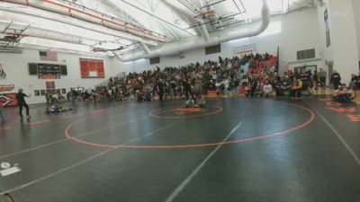 110 lbs Cons. Round 3 - Annalise Luebbe, Thermopolis Middle School vs Apryl Dipilla, Powell Middle School