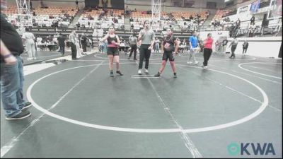 170 lbs Rr Rnd 3 - Caylin Cole, Darko Valley Wolf Pack vs Madilyn Robinson, Team Nomad