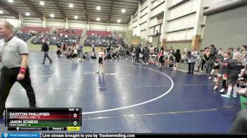 54 lbs Quarters & Wb (16 Team) - Levi Proctor, South Central Utah vs Kruz Aguayo, Team Champs