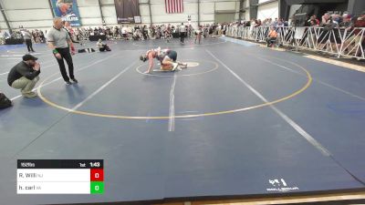 152 lbs Round Of 64 - Ryan Willi, NJ vs Hayden Carl, VA