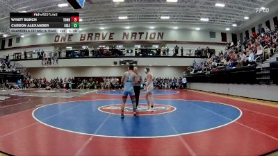 126 lbs Quarters & 1st Wb (16 Team) - Carson Alexander, Gordon Lee vs Wyatt Bunch, Toombs County