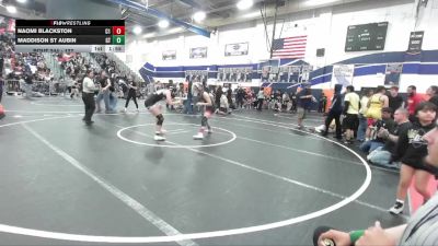127 lbs Semifinal - Maddison St Aubin, Grand Terrace vs Naomi Blackston, Corona 100