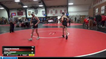 106 lbs Quarterfinal - Trenton Duggan, Muscatine vs Ryan Cassady, West Liberty