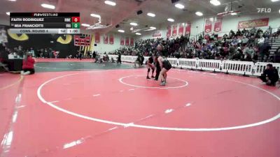 135 lbs Cons. Round 4 - Mia Franciotti, Frontier vs Faith Rodriguez, Rio Mesa