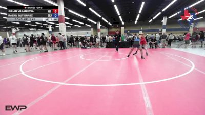 126 lbs Consi Of 16 #2 - Julian Villanueva, All American Wrestling Club vs Raziel Gutierrez, Silverback Wrestling Fort Worth