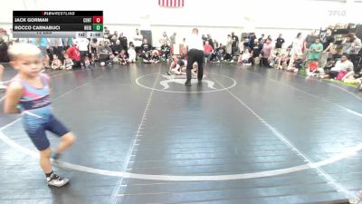 72 lbs Semifinal - Jack Gorman, Central IL RAGE-Yth vs Rocco Carnabuci, Neighborhood WC-YTH