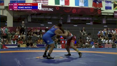 74 kg Quarterfinal - Franklin Gomez vs Leon Peralta, CHI