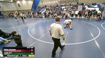190 lbs 1st Place Match - Thor Pili, Westlake vs Dean Zolman, Sanderson Wrestling Academy