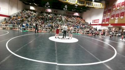 171-181 lbs Cons. Round 1 - Winter Harris-Chavez, Riverton Middle School vs Emma Kloes, Cody Middle School