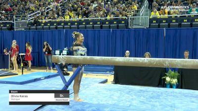 Olivia Karas - Beam, Michigan - 2019 NCAA Gymnastics Ann Arbor Regional Championship