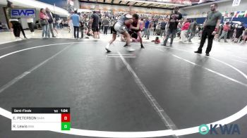 170 lbs Semifinal - Elijah PETERSON, Darko Valley Wolf Pack vs Rosco Lewis, Shelton Wrestling Academy