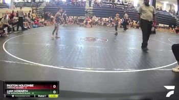 55 lbs Round 2 (6 Team) - Liam Howarth, The Untouchables Black vs Paxton Holcombe, Carolina Reapers