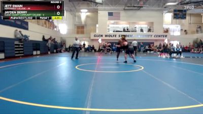 285 lbs Round 2 (6 Team) - Jayden Berry, Cloud County Community College vs Jett Swain, Northwest College