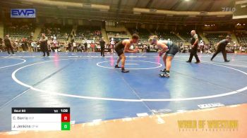 157 lbs Semifinal - Carter Barrio, Valiant Prep vs Jonah Jenkins, CP Wrestling