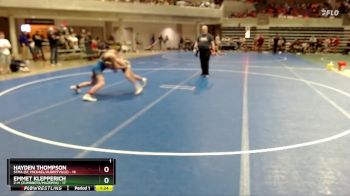 150 lbs Semis & 1st Wrestleback (8 Team) - HAYDEN THOMPSON, STMA (St. Michael/Albertville) vs Emmet Klepperich, Z-M (Zumbrota/Mazeppa)